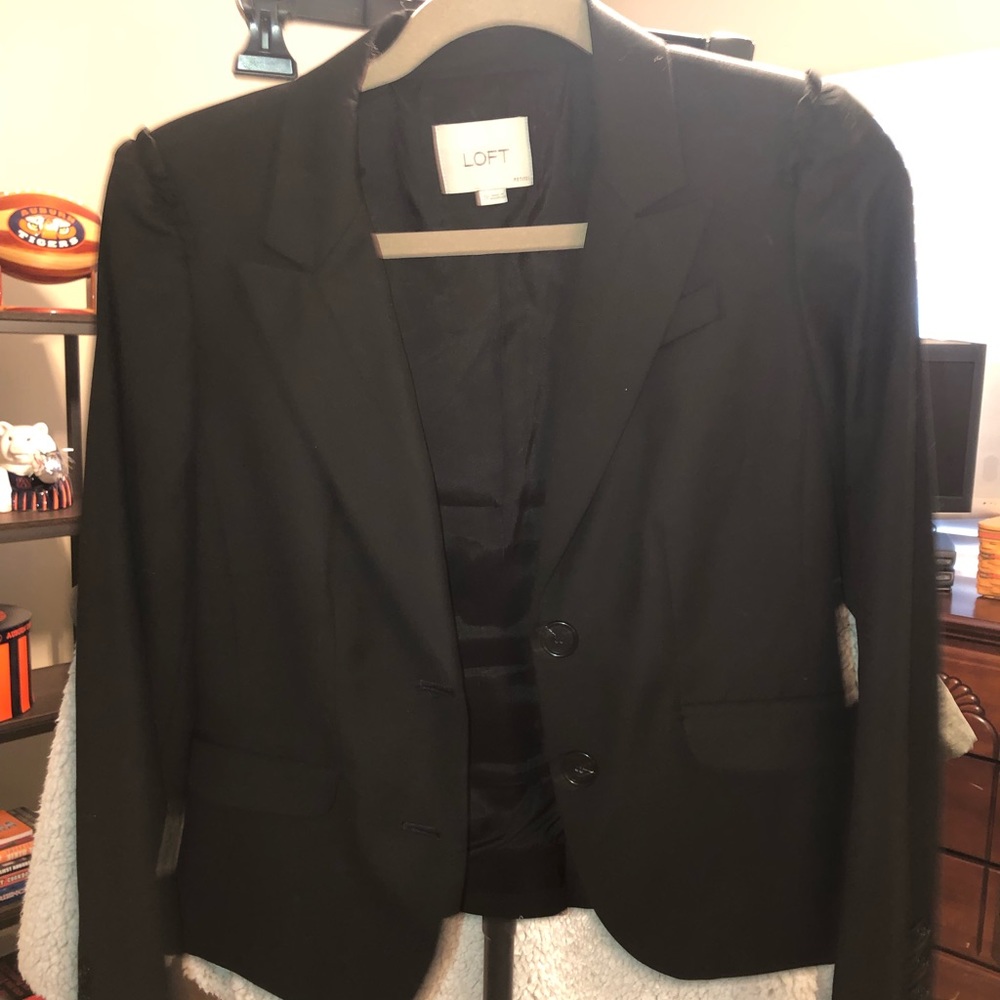 Loft Black Blazer - image 1